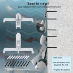 JYS JYS-P5158 For PS5 VR2 Wall Storage Bracket Helmet/Headset/Handle/Remote Control Wall Storage Storage Shelf, JYS-P5158 - Image 3