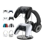 Acrylic Game Controller Display Stand Headphone Hanger, Game Controller Display Stand