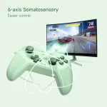 EasySMX T37 Wireless Joysticks Game Controller For Switch / Switch OLED / Switch Lite / PC, Purple, Green - Image 10