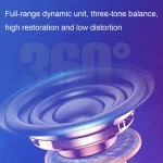 RGB Colorful Lighting Effect Desktop Long USB Wireless Bluetooth Speaker, Q6 - Image 7