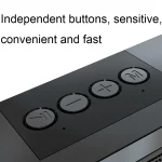 RGB Colorful Lighting Effect Desktop Long USB Wireless Bluetooth Speaker, Q6 - Image 8