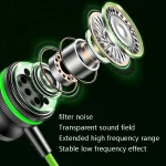 TS6600A 3.55mm Round Hole In-Ear Heavy Bass In-Line Gaming Earphones - Image 3