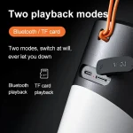 Wireless Bluetooth Speaker With RGB Light Waterproof Stereo Atmosphere Light - Image 4