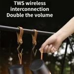 Wireless Bluetooth Speaker With RGB Light Waterproof Stereo Atmosphere Light - Image 6