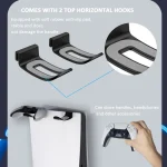 For PS5 Console iplay Wall-mounted Bracket Can Store Controllers/VR Glasses/Headphones, HBP-528 - Image 7