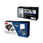 For PS5 Console iplay Wall-mounted Bracket Can Store Controllers/VR Glasses/Headphones, HBP-528 - Image 9