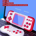 A12 3.0-Inch HD Colorful Screen Retro Handheld Game Console With 666 Built-In Games, Single White Red, Single Yellow Blue, Single Blue Red, Single Black Blue, Double Red White, Double Yellow Blue... - Image 11