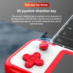 A12 3.0-Inch HD Colorful Screen Retro Handheld Game Console With 666 Built-In Games, Single White Red, Single Yellow Blue, Single Blue Red, Single Black Blue, Double Red White, Double Yellow Blue... - Image 5