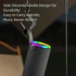 Wireless Bluetooth Speaker with RGB Light Portable Waterproof Small Audio - Image 6