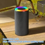 Wireless Bluetooth Speaker with RGB Light Portable Waterproof Small Audio - Image 10