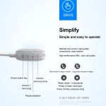 ROCKMIA EBS-906 Neckband Bluetooth Speaker Waterproof Music Player Built-in Microphone - Image 4