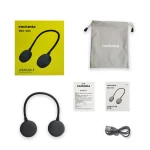 ROCKMIA EBS-906 Neckband Bluetooth Speaker Waterproof Music Player Built-in Microphone - Image 10