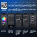 Conch-Shaped APP Controls Wake-Up Smart Clock Bluetooth Speakers With White Noise, N70 Conch - Image 9