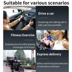 Digital Display Invisible Mini Leisure Stereo Binaural Bluetooth Earphones With Charging Compartment, BY-8 (Pink), BY-8 (Black), BY-8 (White) - Image 7