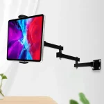 Wall Mount Tablet Cell Phone Stand Long Arm Stretchable Holder for 4-13 Inch Devices, Stretchable Tablet  Bracket 3 - Image 2