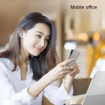 Lenovo ThinkBook UC100 Neckband Dual Wireless Bluetooth Earphone Cell Phone Computer Simultaneous Connection - Image 11