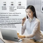 Lenovo ThinkBook UC100 Neckband Dual Wireless Bluetooth Earphone Cell Phone Computer Simultaneous Connection - Image 9