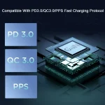 Lenovo Thinkplus Nano GaN USB-C/Type-C 65W Charger Mobile Phone Tablet Power Adapter,CN Plug - Image 5