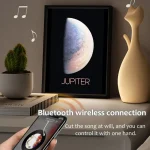 Wireless Rechargeable Bluetooth Speaker Light Painting Bedroom Decoration Night Light, Rechargeable - Image 4