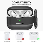 AhaStyle WG75-PRO For AirPods Pro Split TPU+Aluminum Alloy Combination Protective Cover - Image 3