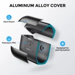 AhaStyle WG75-PRO For AirPods Pro Split TPU+Aluminum Alloy Combination Protective Cover - Image 4