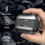 AhaStyle WG75-PRO For AirPods Pro Split TPU+Aluminum Alloy Combination Protective Cover - Image 6