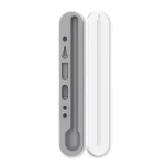 AahStyle PT121 For Apple Pencil 1 / 2 Magnetic Storage Convenient Pen Box, PT121 (White), PT121 (Gray), PT121 (Blue)