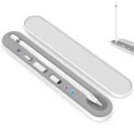 AahStyle PT121 For Apple Pencil 1 / 2 Magnetic Storage Convenient Pen Box, PT121 (White), PT121 (Gray), PT121 (Blue) - Image 2