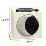 Moon Starry Sky Atmosphere Light Bluetooth Speaker Vinyl Record Audio, T20 (Black), T20 (White), T20 (Pink) - Image 3