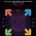 Bluetooth Electronic Dance Mat Children Music Dance Pad, Basic Without Microphone, Basic with Microphone, Lighting Type Without Microphone, Lighting Type - Image 4