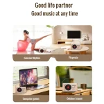 C220 Multifunctional Vinyl Record Player Speaker Portable Handheld Mini Retro Audio, C220 (Green), C220 (White), C220 (Pink), C220 (Purple), C220 (Blue) - Image 12