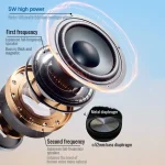 C220 Multifunctional Vinyl Record Player Speaker Portable Handheld Mini Retro Audio, C220 (Green), C220 (White), C220 (Pink), C220 (Purple), C220 (Blue) - Image 7