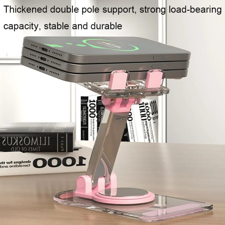 TBD06041823_B6.webp KF-Z12 Acrylic Foldable Desktop Phone Holder Colorful Lazy Tablet Stand, KF-Z12 (Pink), KF-Z12 (Green), KF-Z12 (White), KF-Z12 (Black) - Image 7