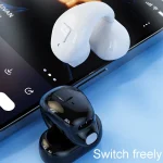 Clip-On Single Ear Bluetooth Earphone Wireless Earphone For Sports And Gaming, Box - Image 9