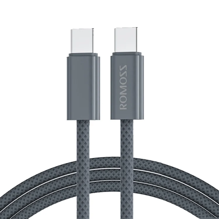 ROMOSS CB3235 PD30W USB-C / Type-C Data Cable Mobile Phone Fast Charging Cable, CB3235 PD30W (Gray), CB3235 PD30W (Ivory White), CB3235 PD30W (Fresh Green)