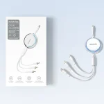 ROMOSS PD100W 3-In-1 Retractable Data Cable Type-C/USB-C To 8 Pin & Type-C & Micro Line, PD100W Type-C To 8 Pin & Type-C & Micro, PD100W  Type-C To 8 Pin & Type-C & Micro... - Image 15