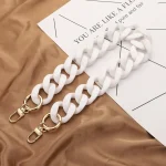 Acrylic Mobile Phone Chain Lanyard Messenger Handbags Belts With Spacer, L202-BS-40cm, L202-BS-60cm, L202-HS-40cm, L202-HS-60cm, L202-TM-40cm, L202-TM-60cm