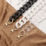 Acrylic Mobile Phone Chain Lanyard Messenger Handbags Belts With Spacer, L202-BS-40cm, L202-BS-60cm, L202-HS-40cm, L202-HS-60cm, L202-TM-40cm, L202-TM-60cm - Image 4