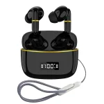 J2 Bluetooth Earphones With Digital Charging Compartment Wireless Charging In-Ear
