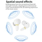 J2 Bluetooth Earphones With Digital Charging Compartment Wireless Charging In-Ear - Image 7