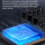 J2 Bluetooth Earphones With Digital Charging Compartment Wireless Charging In-Ear - Image 10