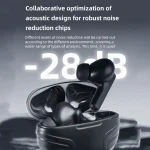 DE818 Bluetooth V5.3 In-Ear Headset  ANC+ENC Noise Reduction Headphone With Charging Case - Image 6