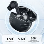 DE818 Bluetooth V5.3 In-Ear Headset  ANC+ENC Noise Reduction Headphone With Charging Case - Image 10