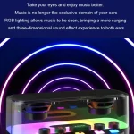 Wireless Bluetooth Speaker Subwoofer with Colorful Lights Supports U Disk, Z6 - Image 7