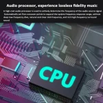 Transparent Mecha Small Steel Cannon Bluetooth Speaker Subwoofer With RGB Light - Image 5