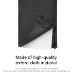 For PS5 Slim Disc & Digital Host Dust Cover Protective  Case, Vertical Gray, Vertical Black, Horizontal Gray, Horizontal Black - Image 4