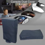 For PS5 Slim Disc & Digital Host Dust Cover Protective  Case, Vertical Gray, Vertical Black, Horizontal Gray, Horizontal Black - Image 6