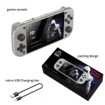 HD 4.3 inch High Brush Display Screen Retro PSP Remote Sensing Home Game Console, M17 64GB, M17 128GB - Image 6