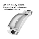 For Sony PS Portal Game Console Silicone Protective Cover Oil Spray All-Inclusive Protective Case, Silicone - Image 3