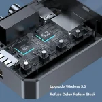 Bluetooth 5.3 Receiver NFC Function Stereo Amplifier To Wireless Adapter - Image 7